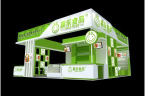 嘉乐食品展览模型图片