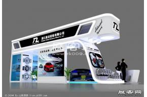 泰龙铝轮展览模型图片