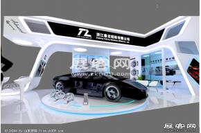 泰龙铝轮展览模型图片