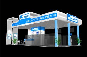 靠普叉车展览模型图片
