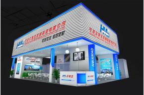 华美达机械展览模型图片