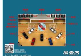 郑州富达雷克萨斯展台模型图片