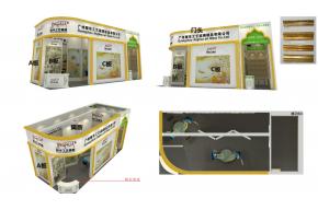 精华玻璃展览模型图片