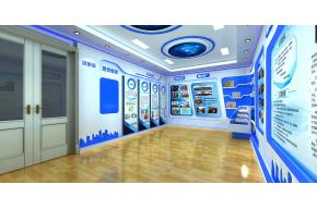 企业小型展厅模型图片