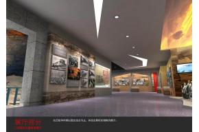 国防交通展厅二层模型图片