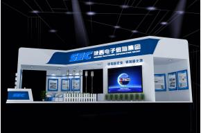 电子信息集团展览模型图片