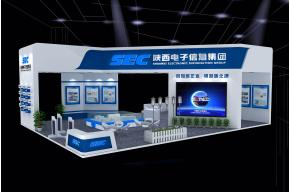 电子信息集团展览模型图片