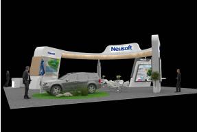 Neusoft东软展览模型图片