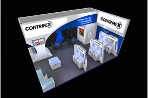 contrinex展台展览展示模型图片