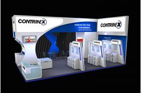 contrinex展台展览展示模型图片