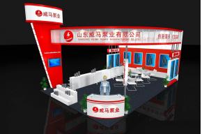 威马泵业展览模型图片