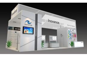 Inovance展台模型图片