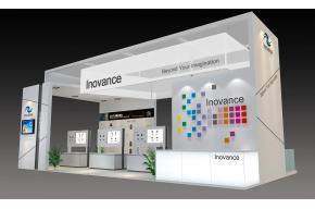 Inovance展台模型图片
