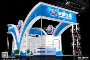 珏盛自行车展台模型图片
