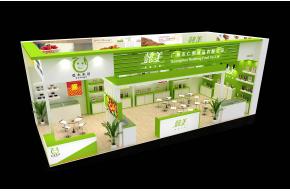草本禾谷展览模型图片
