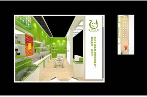 草本禾谷展览模型图片