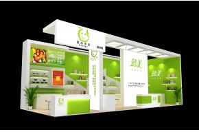 草本禾谷展览模型图片