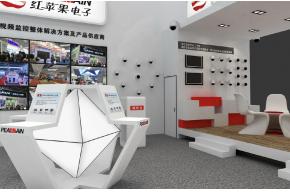 红苹果电子展览模型图片