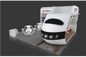 红苹果电子展览模型图片
