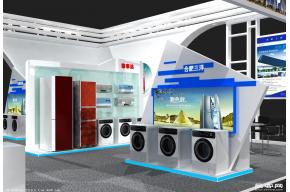 合肥家电展区模型图片