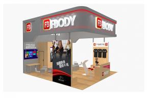 FBODY健身展览模型图片