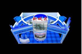 新城区展览模型图片