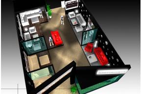 潘多拉家具展览模型图片