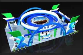南昌青山湖展览模型图片