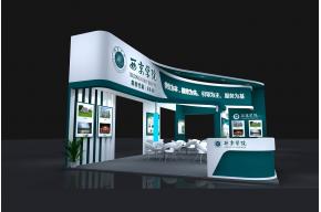 西京学院展览模型图片
