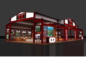 酉阳旅游局展览模型图片
