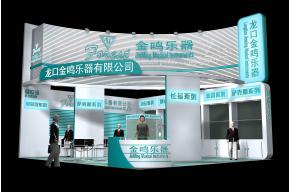 金鸣乐器展览模型图片