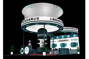 上海特波电机展览模型图片