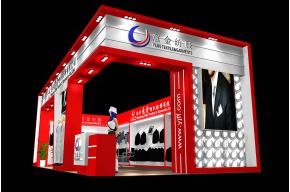 意金纺服展览模型图片