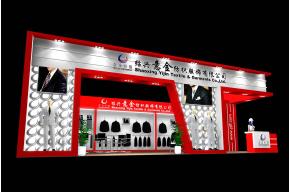 意金纺服展览模型图片