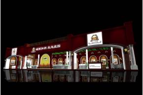 加州庄园展览模型图片