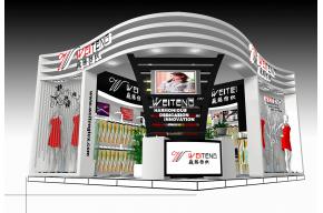 巍腾纺织展览模型图片