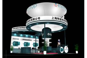 上海特波电机展览模型图片