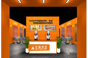 农富纺织展览模型图片