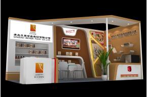 日辰食品展览模型图片
