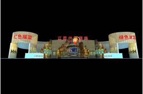 江西旅游局展览模型图片