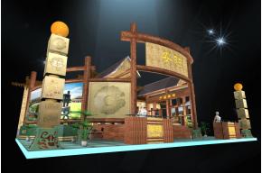 安阳展位展览模型图片