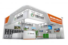 花城办公家具展览模型图片