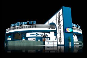 国兴缝纫设备展览模型图片