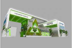陕西环保展览模型图片