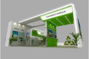 陕西环保展览模型图片