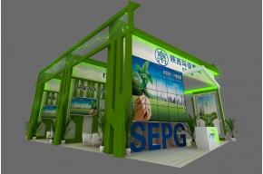 环保集团展览模型图片