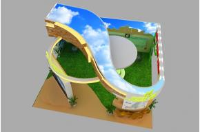 榆林旅游展览模型图片