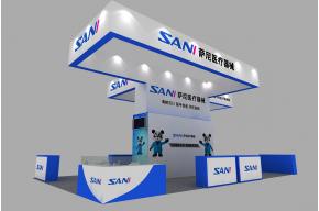 萨尼医疗展览模型图片