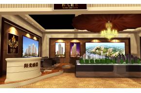 阳光盛景展览模型图片