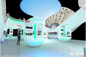 眉山展览模型图片
